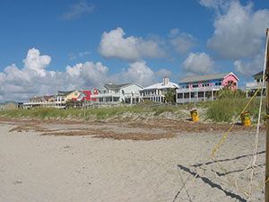 Photo from the beach at Isle of Palms, South Carolina